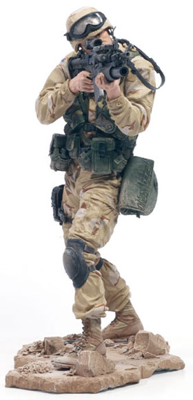McFarlane's Military - Series 1 Army Desert Infantry Toy Soldier