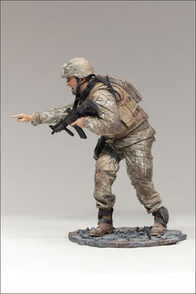 McFarlane's Military Redeployed Series 2 Marine Lieutenant - Army Toy