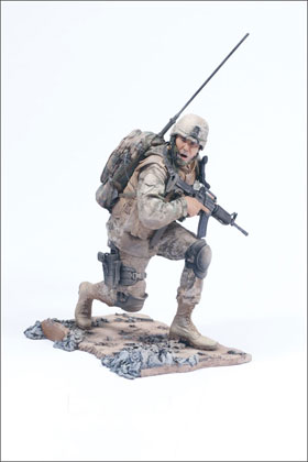 McFarlane's Military Second Tour of Duty Marine Radioman action figure toy