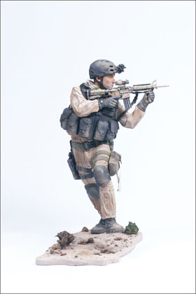 McFarlane's Military 2nd Tour of Duty Navy Seal Commando action figure toy