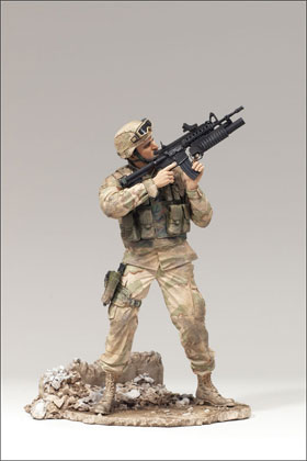 McFarlane's Military Redeployed Series 2 Army Infantry - Toy Soldier